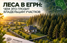 🌳  Леса в ЕГРН: чем это грозит владельцам участков