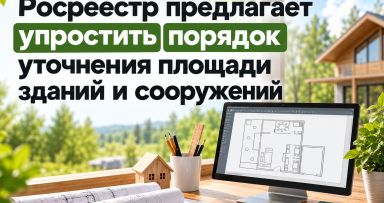 Росреестр разработал законопроект, который позволит упростить порядок изменения в ЕГРН площади объектов.